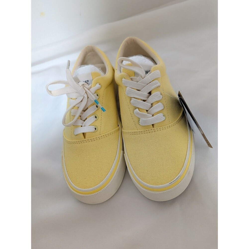 TOMS Alpargata Fenix Women's Casual Sneakers, Yellow Lace-up Shoes Size W 5.5 - Picture 12 of 14